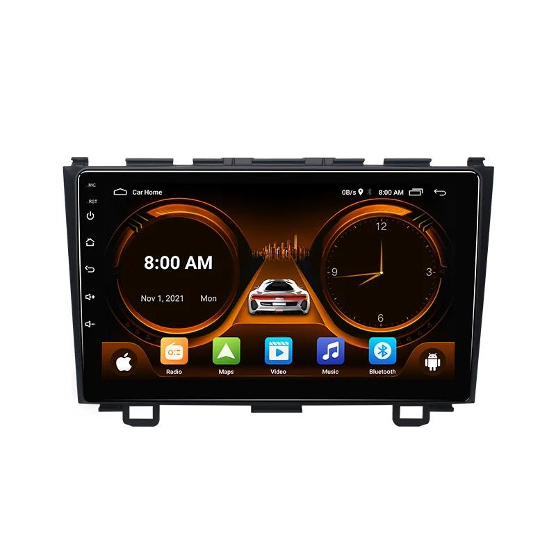 JIUYIN AI Voice Wireless CarPlay Android Auto Radio For Honda CR-V 3 RE CRV 2007-2011 4G Car Multimedia GPS 2din autoradio
