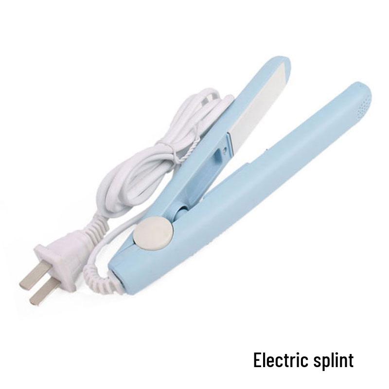Wig Care Set with Accessories: Stand, Hair Net, Electric Splint, Care Solution, BB Clip, and Comb.