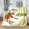 1Pc Grinch Christmas Hijinks Blanket Soft And Comfortable Casual Warm Camping Travel Christmas Halloween Gift M921667