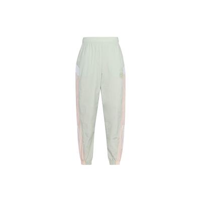 Breathable Nylon Track Pants With Elastic Waist And Drawstring, T2 Logo Print Women Bottoms White HM5283