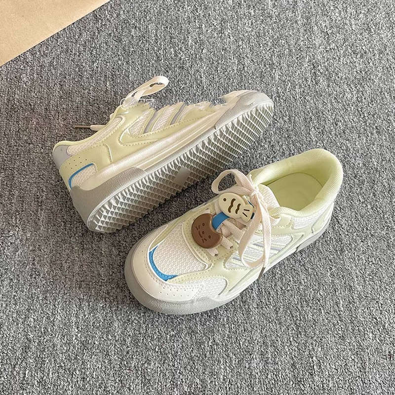 Vielseitige Plattform  neue Frühlings- und Sommer-Board-Schuhe  Schuhe Mesh atmungsaktive Freizeitschuhe ins