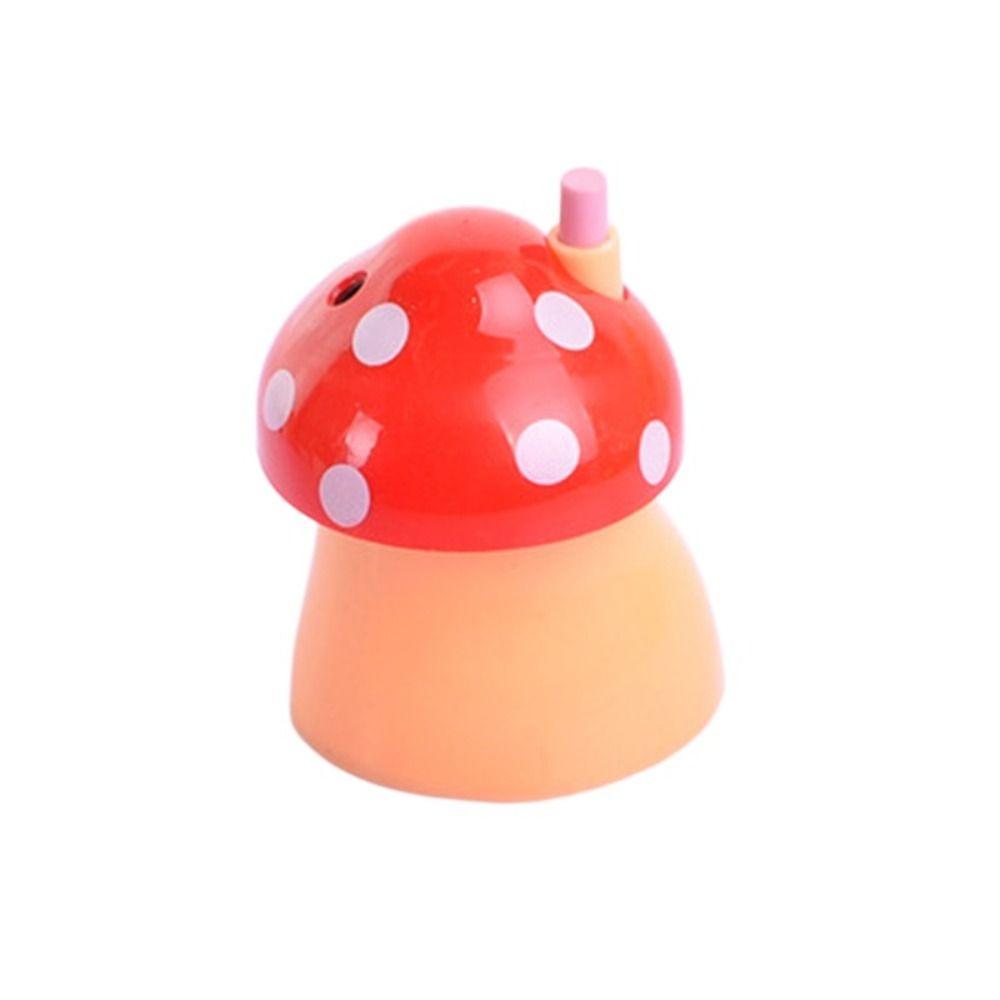 

Пластиковый держатель для зубочисток в форме гриба, автоматический дозатор зубочисток прессового типа, контейнер для хранения зубочисток, бутылочка для зубочисток красный