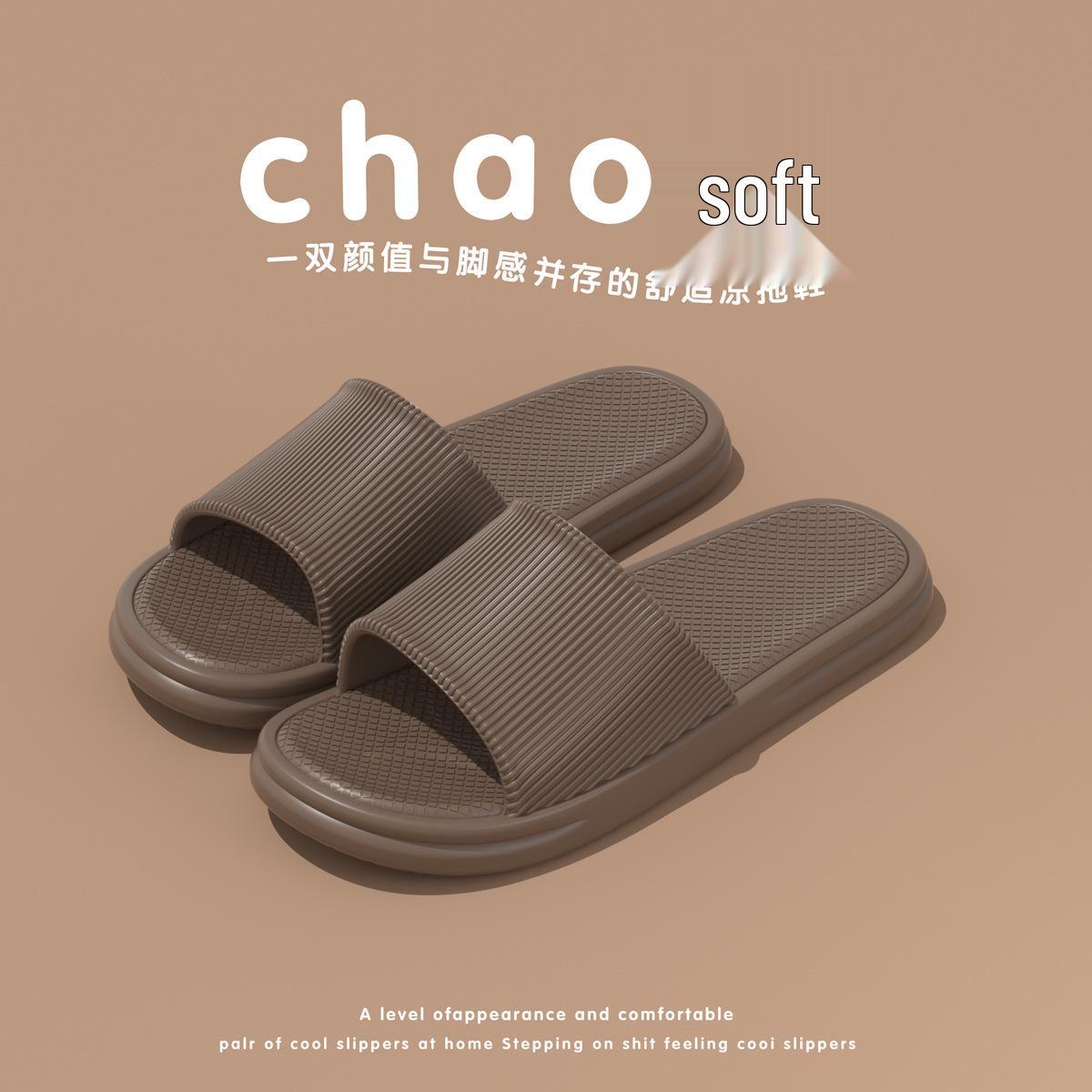 Men s 2026 Summer EVA Non-Slip Slippers: Indoor & Outdoor with Soft Sole 40-41