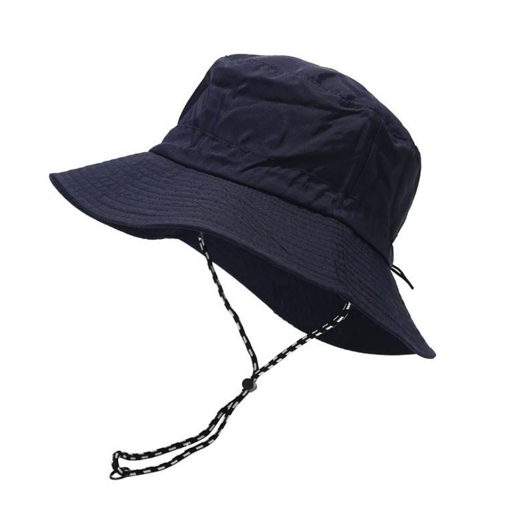 Foldable Fisherman's Hat Lightweight Quick-Drying Unisex Large Brim for Breathable Sun Protection for Outdoor Hiking Fishing