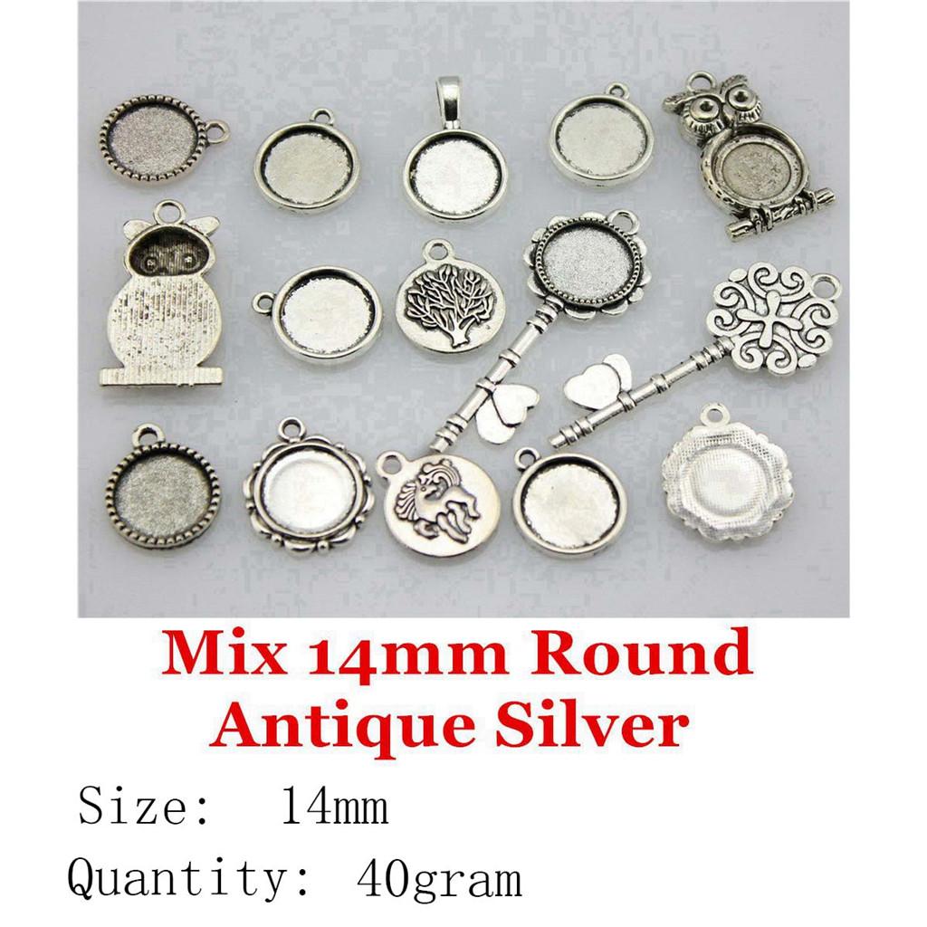 

Украшения ко Дню отца Фурнитура и компоненты Смесь Стеклянный кабошон Подставка Подставка Аксессуары Части Бизнес Аксессуары Мужские A06-40gram-14mm