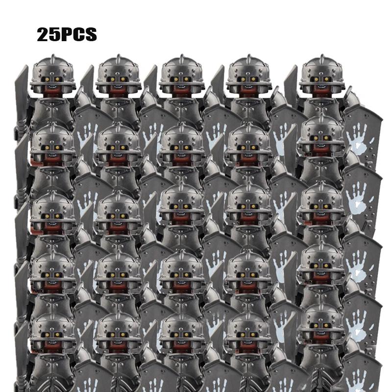 The Movie Monster-Lord Rings Dwarf Warrior Iron Foot Dane leader of the DWARVES Building Blocks Children Toys