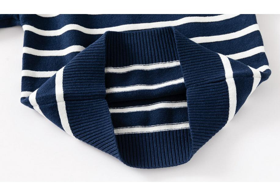 Striped Boys' Knit Top - 2025 Spring Collection