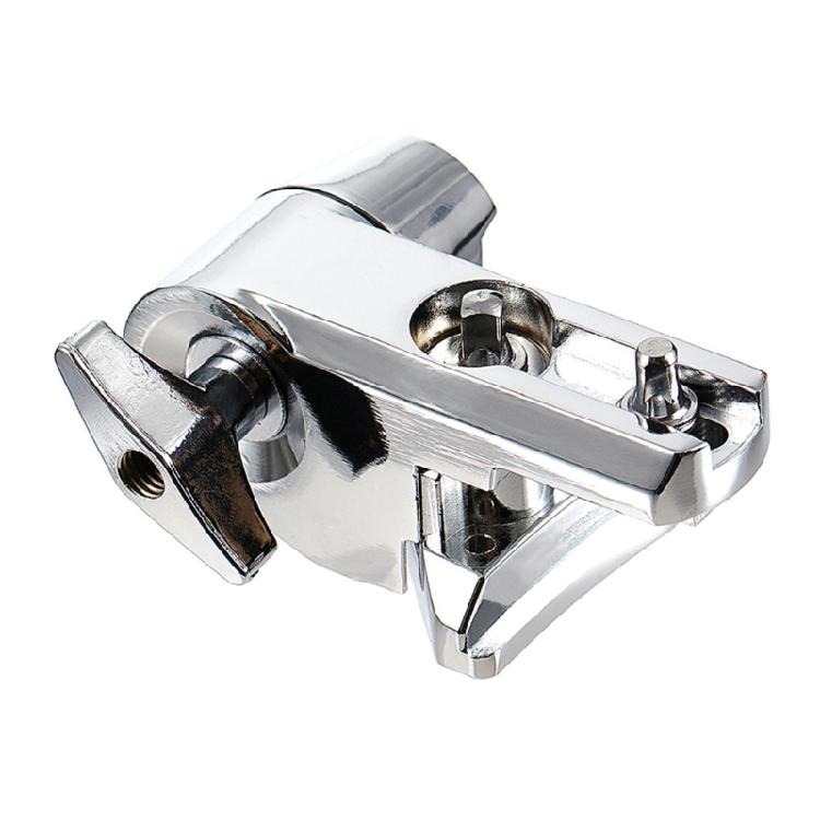 

Easy Installation Drum Clamp Metal Texture Perfect for Drums Offering Adjustable Mounting Rod and Wing Nut Functionality 1