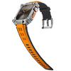 Rubber Straps+Metal Protect Case for Apple Watch Series 11 10 46mm Breathable Silicone Band for IWatch 11 46MM Modification Kit