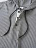 Men's Autumn/Winter Casual Hooded Long Sleeve Pullover with Drawstring and Button