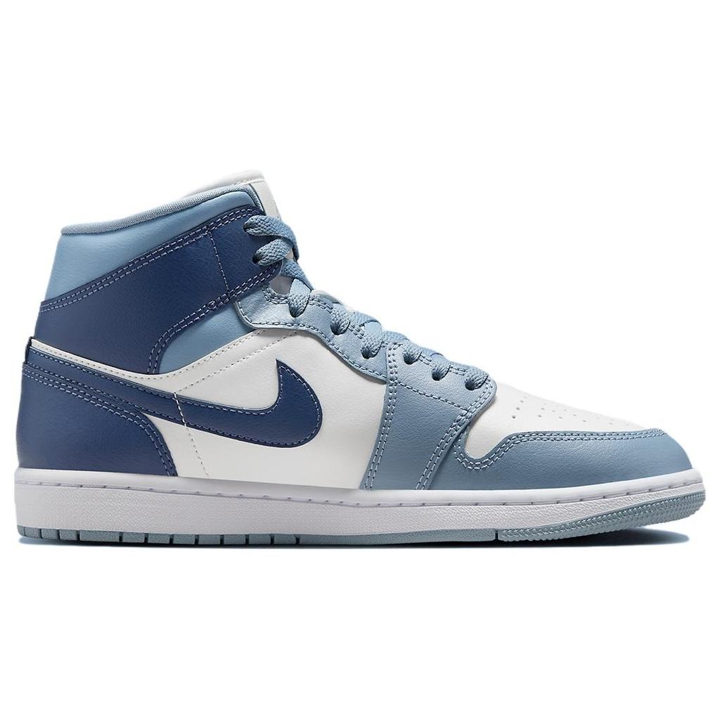 (WMNS) Air Jordan 1 Mid 'Two-Tone Blue' Femme BQ6472-140