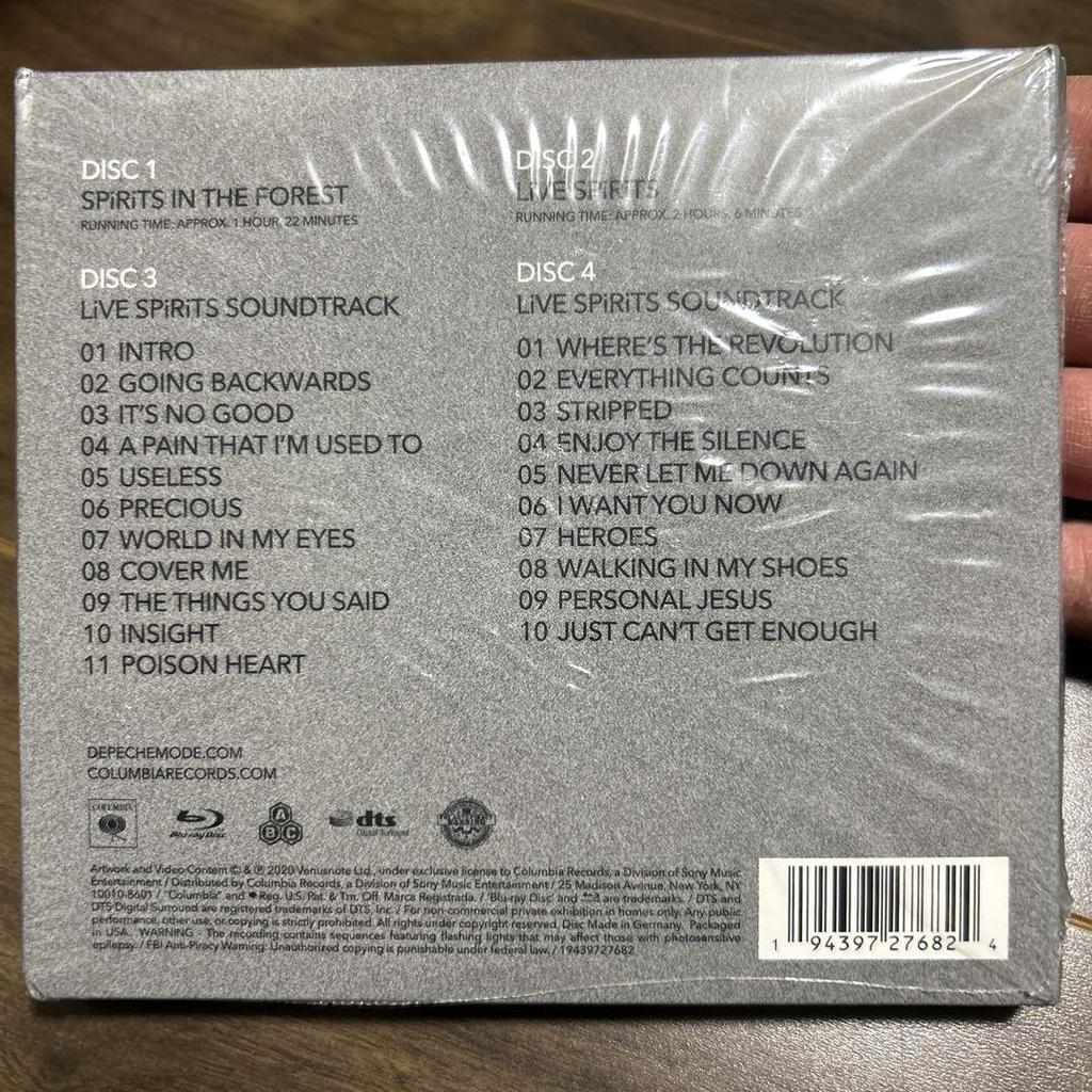 [USED] Spirits In The Forest 2CD+2Blu-ray Disc