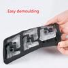 Silicone Ice Cube Tray Guns/Bullet Shaped Ice Mold Easy Release Silicone Mold for Whiskey Cocktails and Juice Beverages
