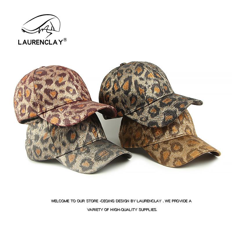 Spring new leopard print baseball cap hard top women's outdoor sun protection visor sun hat casual cap men's tide