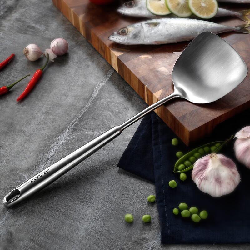 Maxcook 304 Stainless Steel Spatula & Ladle Set