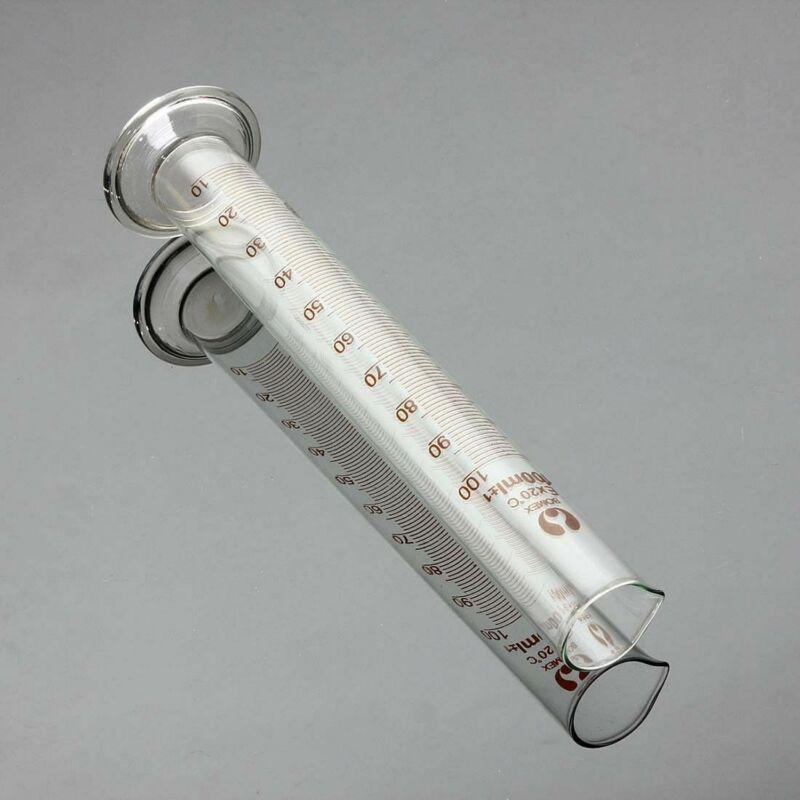 1 Stück Messzylinder aus Glas, für Chemielabors/1 Stück Messzylinderbürste