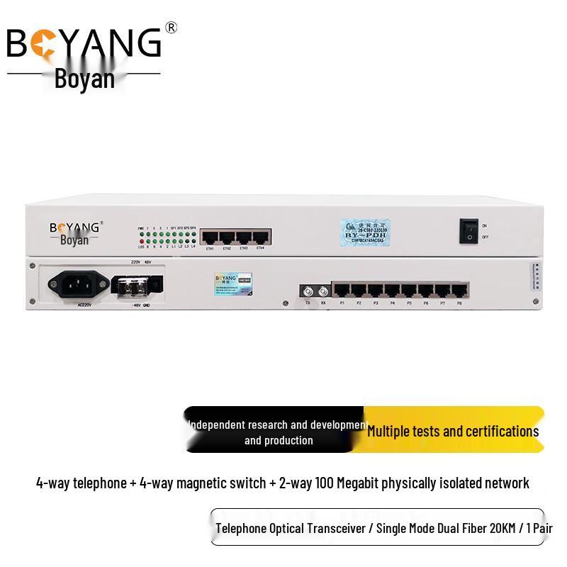 BOYANG Integrated Services Fiber Optic Multiplexer