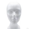 Female Headband Headset Display Head Manikin White