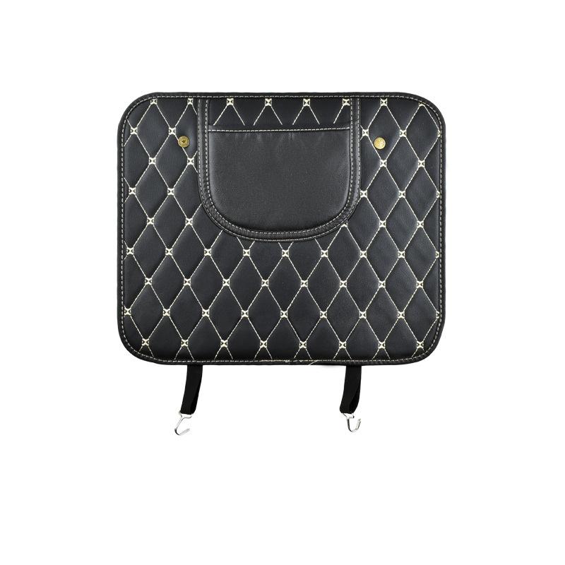 

1 шт., автомобильные противоударные коврики из искусственной кожи, защитный чехол для спинки сиденья автомобиля для детей, противогрязевая накладка на заднее сиденье автомобиля, автомобильные аксессуары