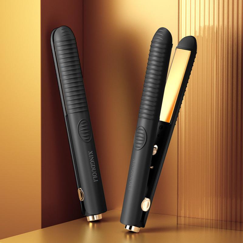 Dual-Use Automatic Hair Straightener & Curler with Wet/Dry Four-Temperature Settings 