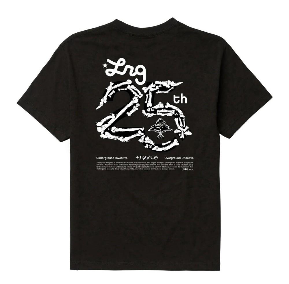 NWT LRG 25th Rotten Heart T Shirt Black Unisex T-Shirt M