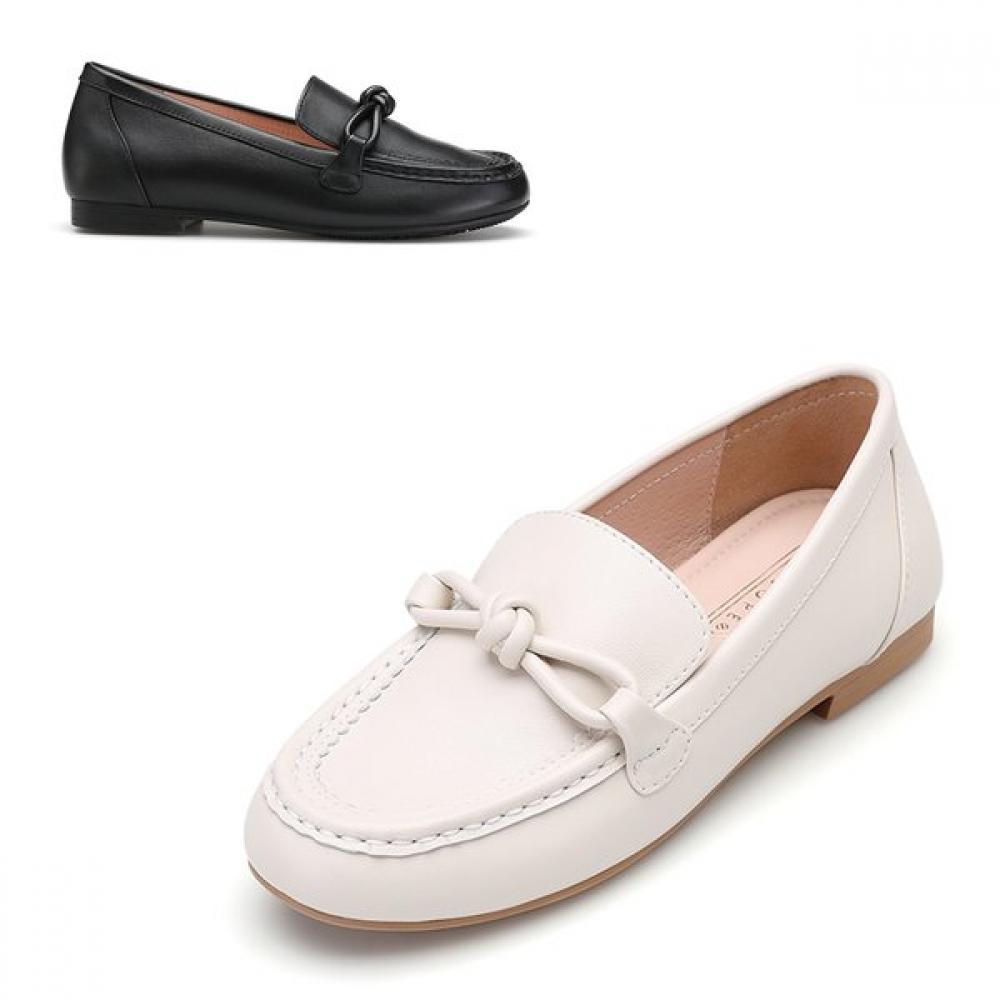

MiSope Women S Loafer 1cm 2color 012619010 Ivory/225
