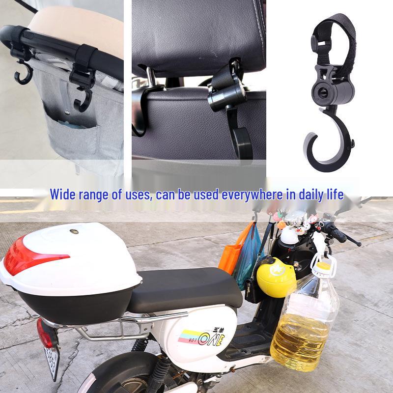 Universal Front-Mounted Electric Vehicle Helmet Hook 