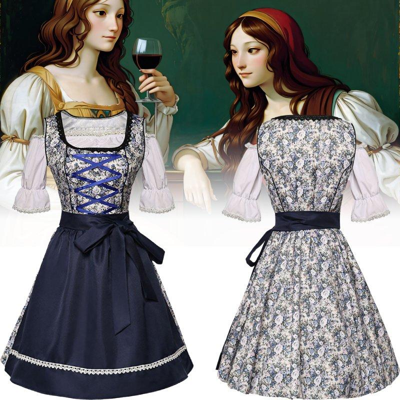 Female Bavarian National Uniform Cosplay Decoration Costume Skirt Performance