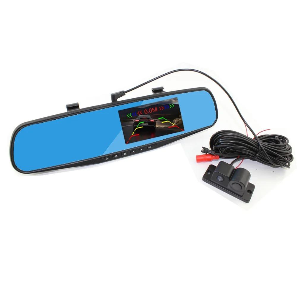 Car Reversing Aid System with camera and parking sensor