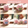 Piglet Bow Cute Keychain Cartoon Children Backpack Plush Pendant Doll Gifts