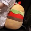 Plush Chicken Hamburger Toy Gourmet Stuffed Doll Bedroom Decoration Gift Kids