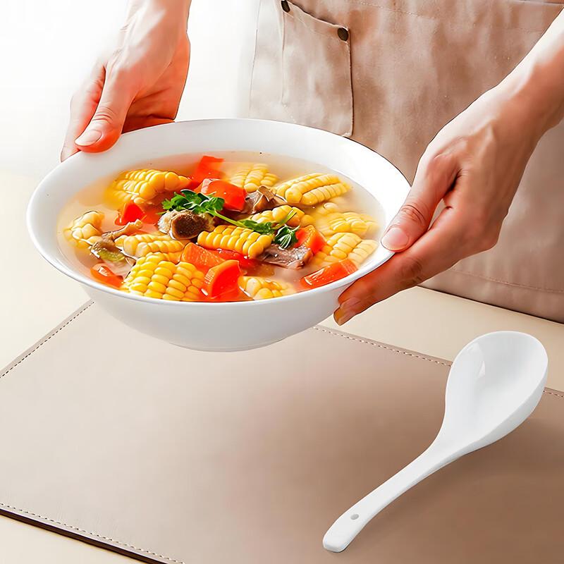 Sky Top Nordic Pure White Bone China Bowls