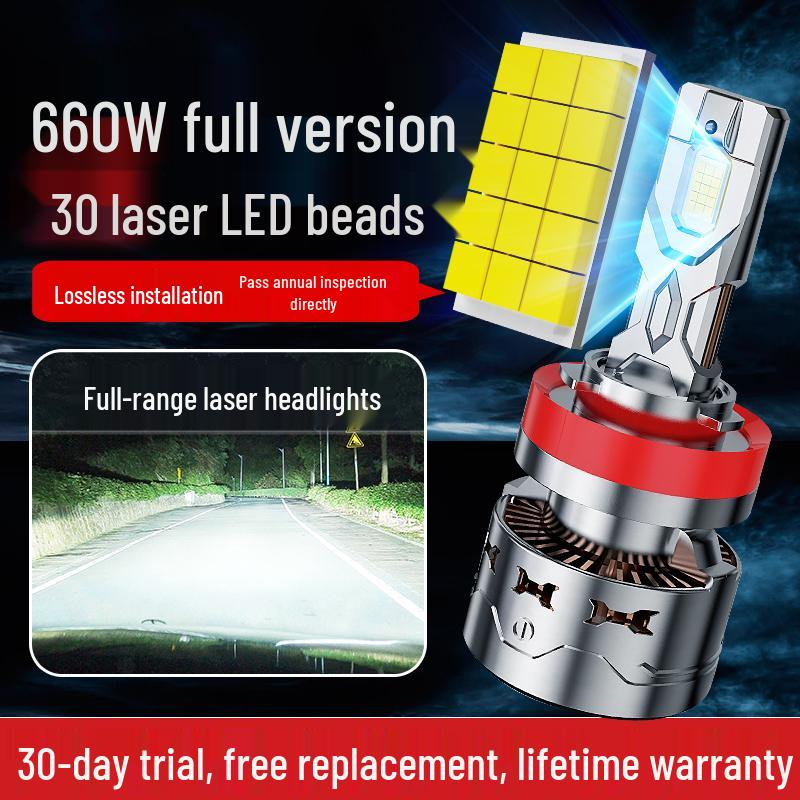 Compatible Geely Vision LED Headlights for 2017-2019 SUVs (X6, X3, S1) in High & Low Beams