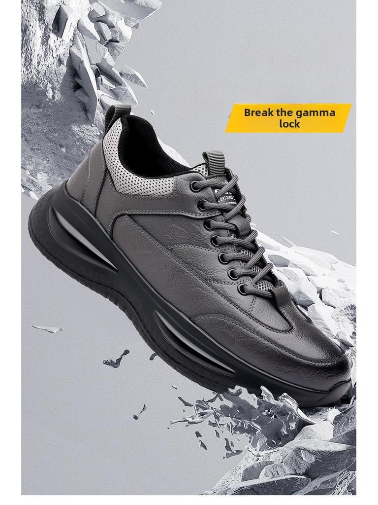 2025 Men's Spring & Autumn Trendy Casual Leather Sports Shoes