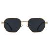 Trendy Metal Sunglasses for Men and Women Popular On Instagram Geometric Style Cross-Border Trade Model Style 1419