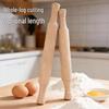 Solid Wood Rolling Pin for Dumpling Skin & Baking