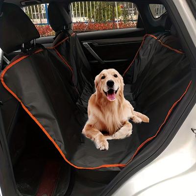 Hund Autositzbezug für Rücksitz, Oxford-Gewebe Strapazierfähige Kratzfeste Hunde Hängematte, Haustier Sitzbezug Schutz für Autos, LKWs und SUVs