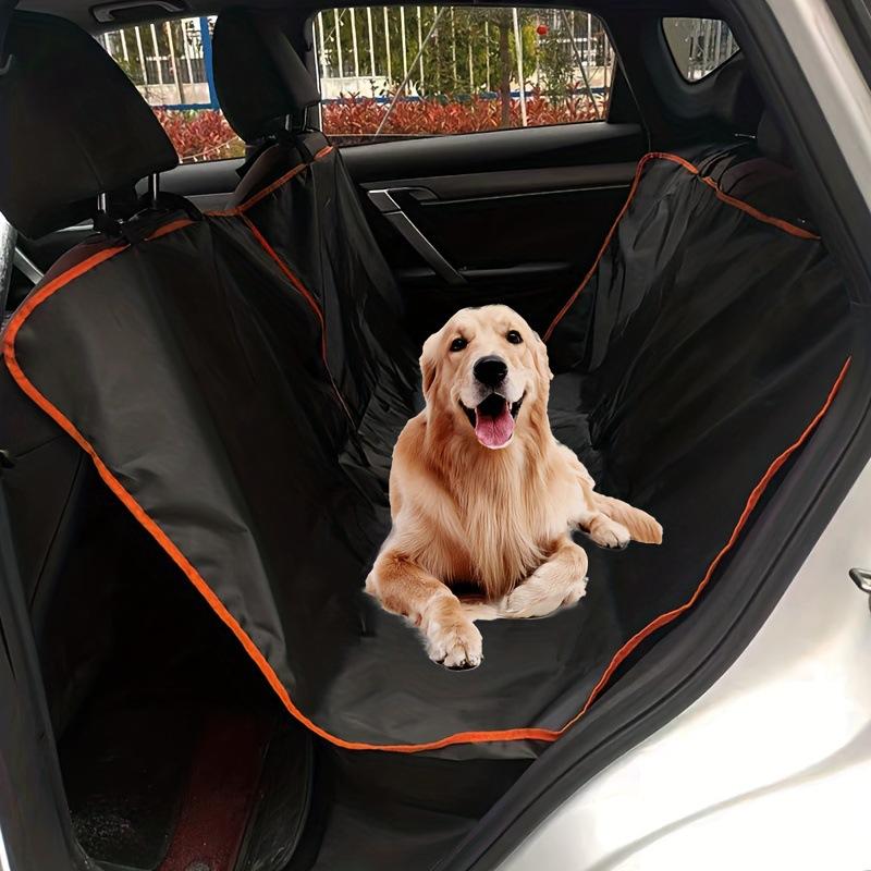 Hund Autositzbezug für Rücksitz, Oxford-Gewebe Strapazierfähige Kratzfeste Hunde Hängematte, Haustier Sitzbezug Schutz für Autos, LKWs und SUVs