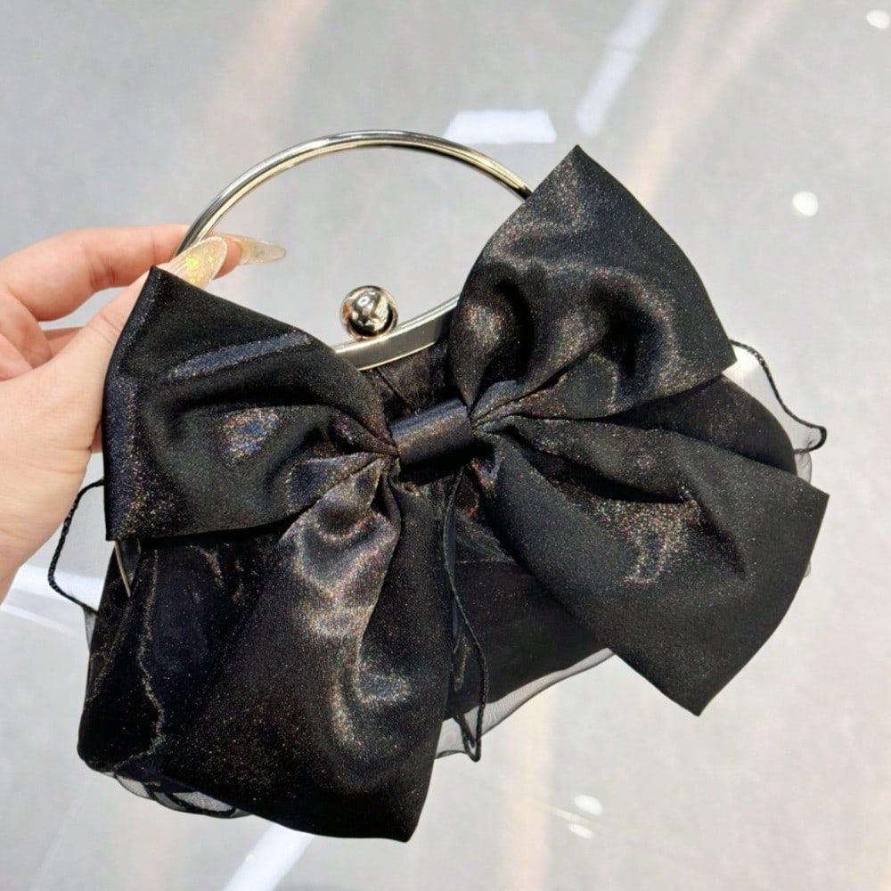 Sac à Main Pochette Papillon Une Épaule Oblique Span Sac Femme Sac Pochette Dîner Banquet Sac Robe B multicolore