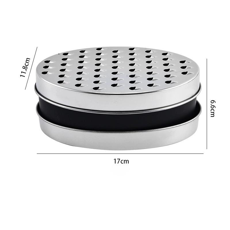 Stainless Steel Cheese Grater with Airtight Storage Container Box Grater for Kitchen Shredder for Parmesan Cheddar Vegetables