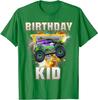 Monster Truck Birthday Boy Monster Truck Are My Jam Lovers T-Shirt Humor Funny Kids Tee Tops Sons Nephew Bithday Novelty Gifts