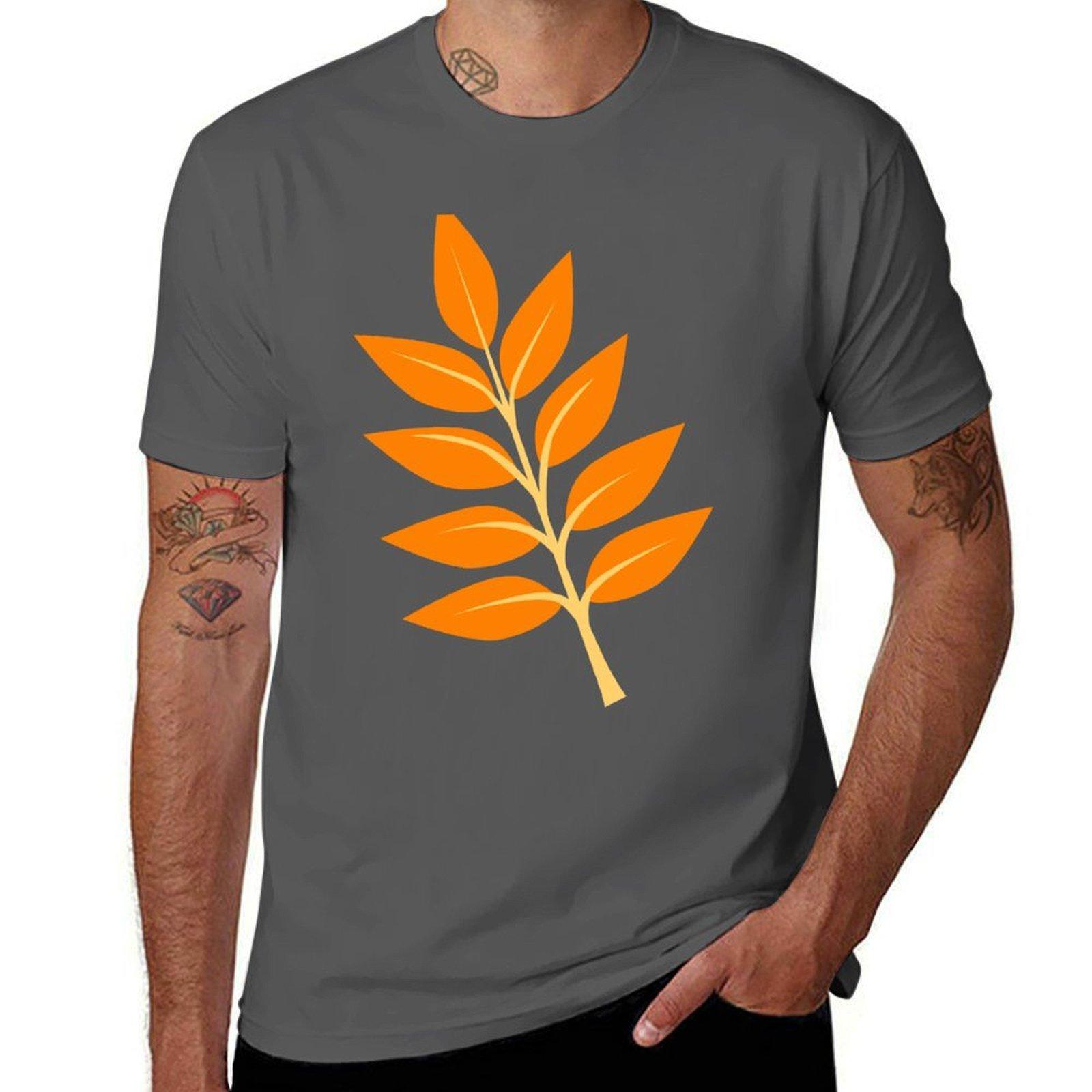 

Autumn Leaves T-Shirt man t shirt designer cotton t shirts man 100% T-Shirt 4XL
