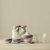 Ceramic Travel Tea Set, One Pot, Two Cups, Cloth Bag Storage, Outdoor Portable Express Guest Cup, Kung Fu Tea Set, Souvenir