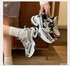 Baskets tendance polyvalentes à semelles épaisses pour femmes, chaussures décontractées confortables rehaussantes, nouvelles chaussures de sport respirantes de printemps