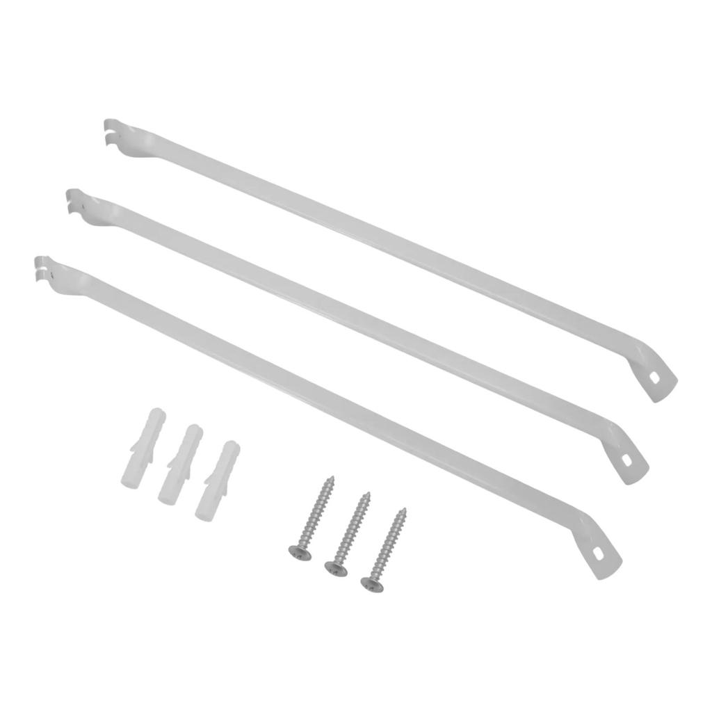 17 Inch Brackets Shelving Support Brackets Home Improvement Cold-drawn Process Strength Enhanced Shelf Stability 17 Inch