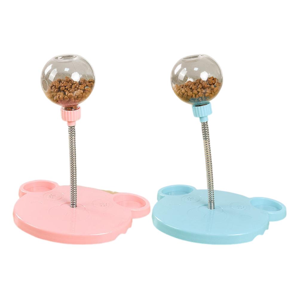 Tumbler Swing Toys Wear Resist Kitten Interactive Feeder Funny Swing Feeder for Pet Treat Dispenser Accessories