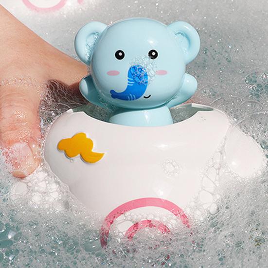 Drijvend Wol Water Speelgoed voor Kinderen Bad en Zwembad Schattige Regen Douche Sprinkler met Gesimuleerd Regen Effect Geen Batterijen Nodig Leuk Peuter Bad Speelgoed
