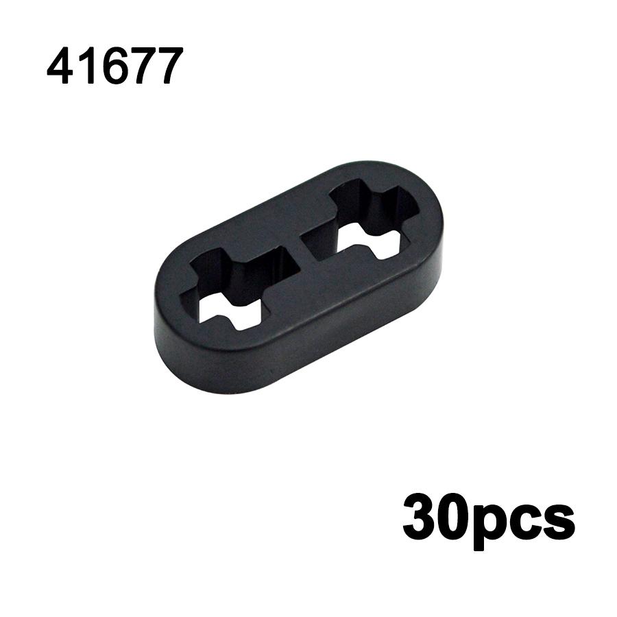Technical Parts Moc Beam L-shape Thin with Axle Hole  DIY Building Blocks Accessories Toy Compatible 11478 32449 32017 Bricks