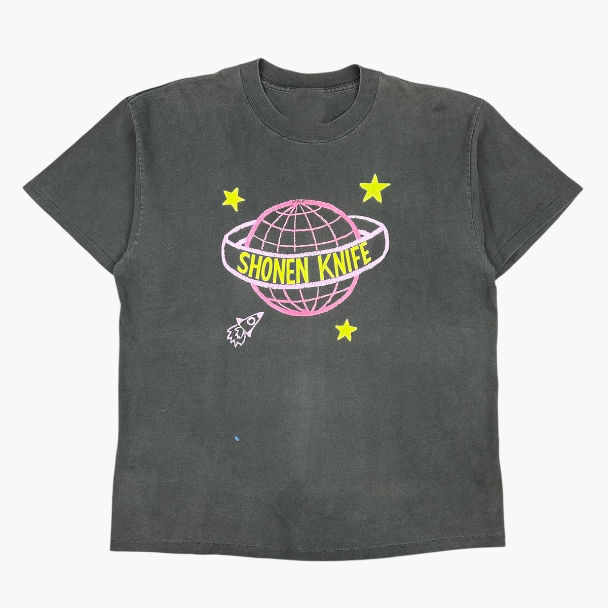 Rare 90 s Shonen Knife Tour T-shirt Full Size S to 5XL Collection TU258 L
