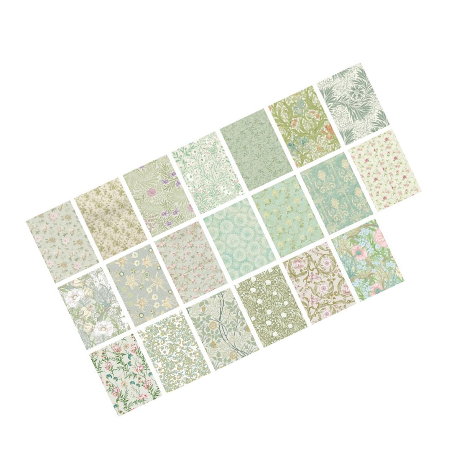 

40 шт. Наклейки для джанк-журнала, наклейки из бумаги, сделай сам, украшение для скрапбука, фотоальбома, цветочный узор